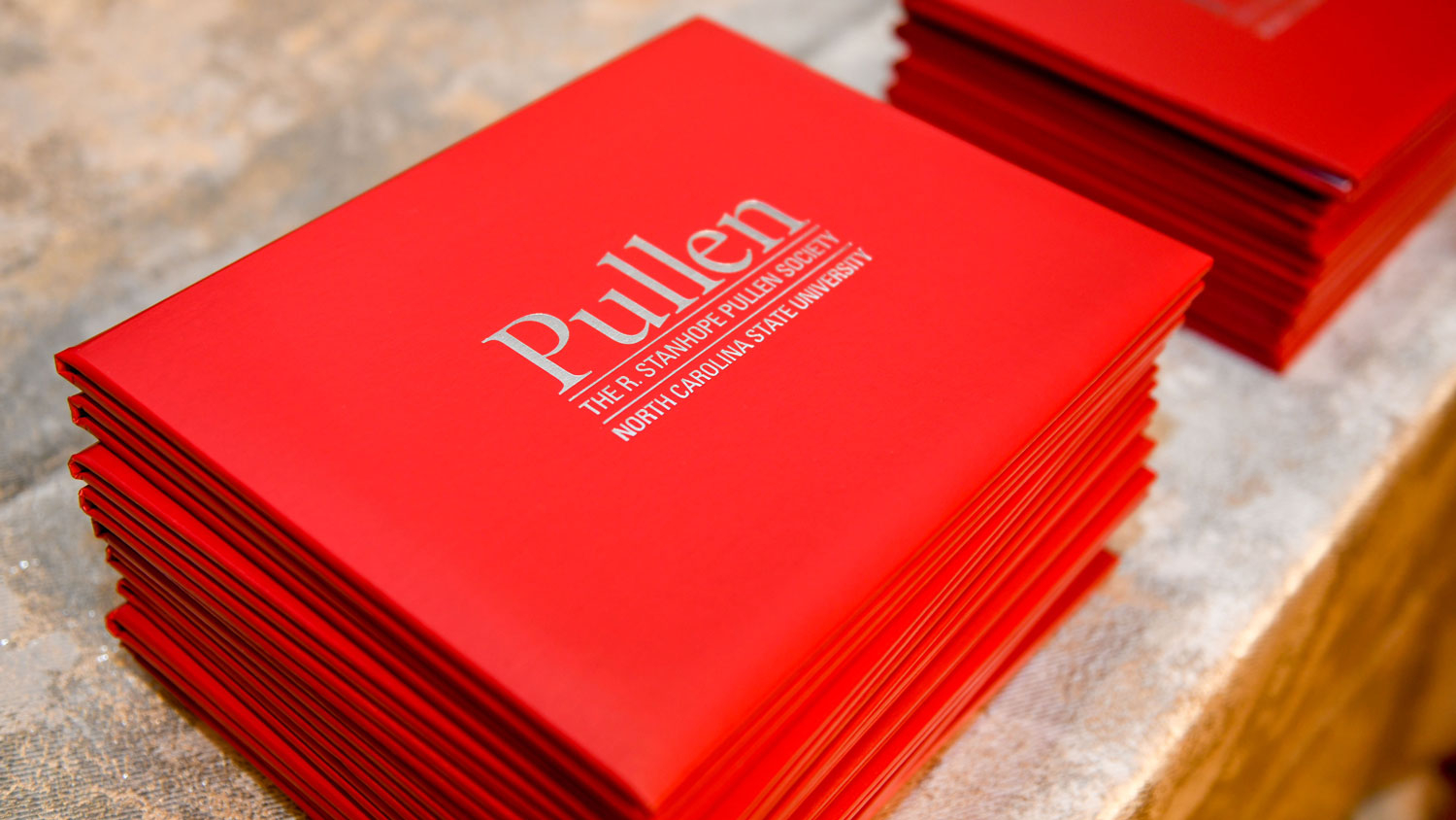 Pullen Society certificates were presented to new members during the 2021 induction event.