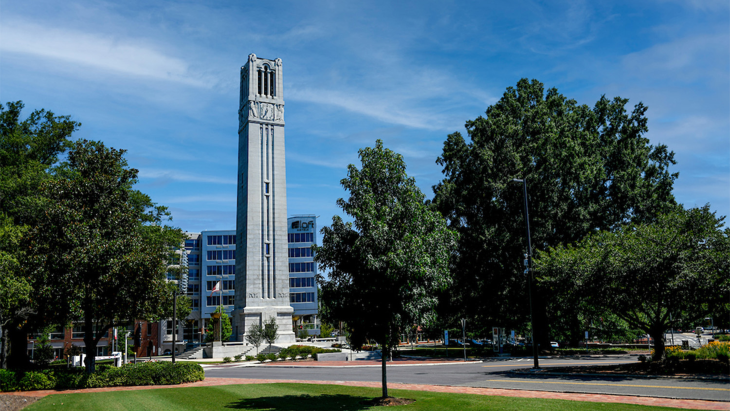 The Belltower on a sunny summer day