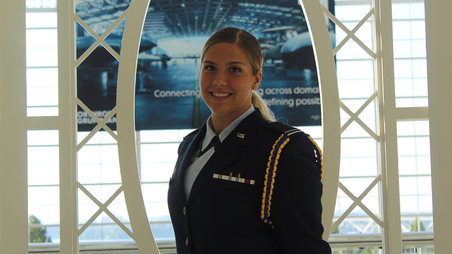 Amina Becirovic in uniform